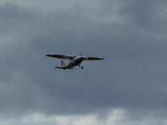 CAP plane in clouds