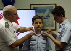 Cadet Hess pinning