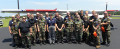 Some of the members of NC-170 and NC-023 who participated in the SAREX.