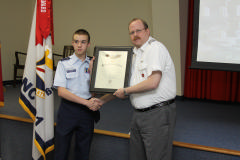Cadet Gaddy Receives Mitchell Award
