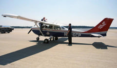 CAP plane prepares for SAREX mission