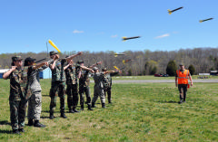 cadets launch rockets